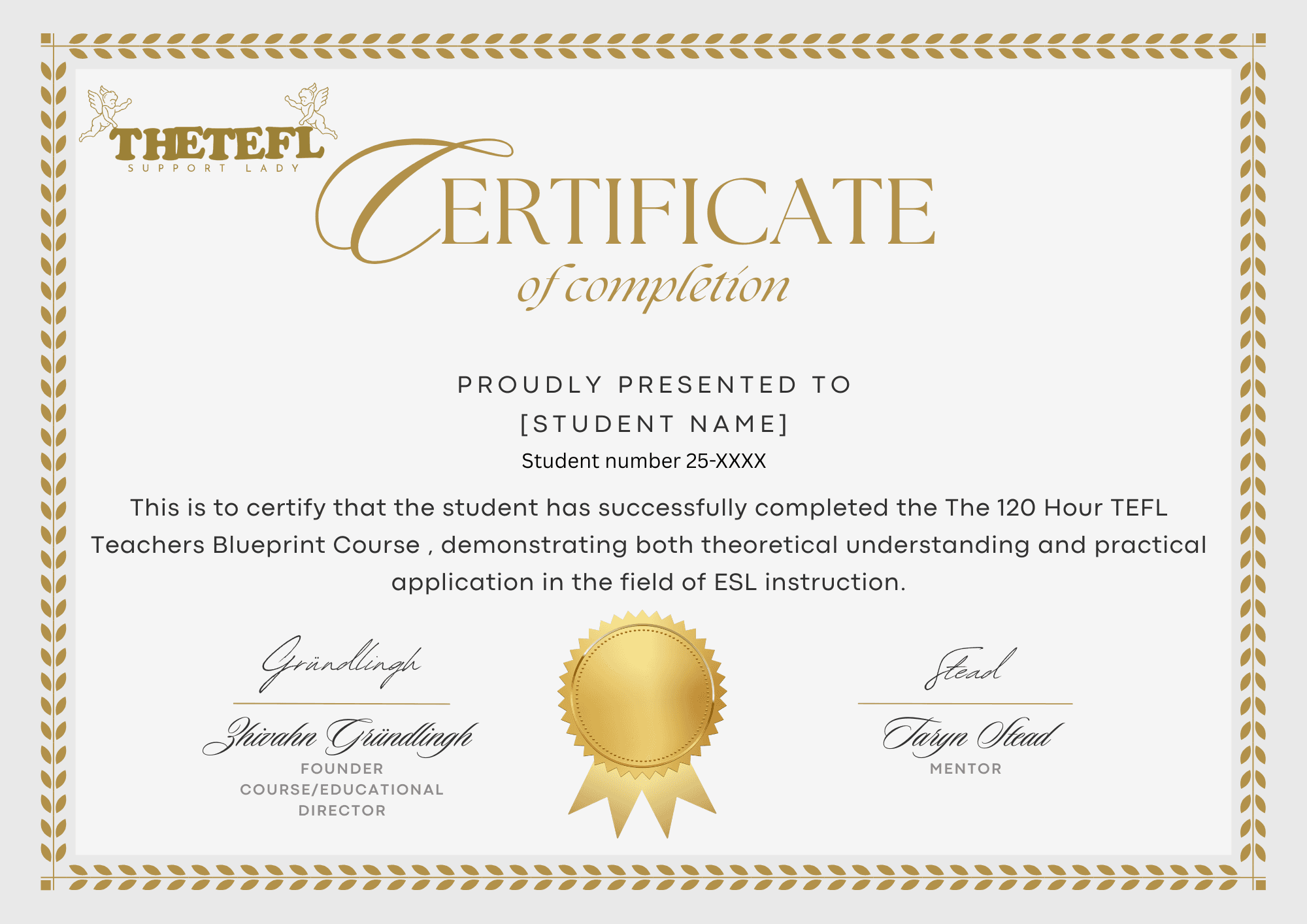 Certificate Preview